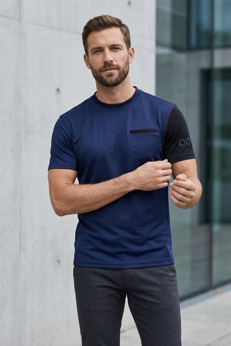 T-shirt tecnica Atheryum — anteprima di collezione generata con intelligenza artificiale